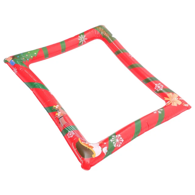 Kit Accessoires Photomaton De Noël 29 Pièces – Cadre Photo Gonflable, Décorations, Pour Fêtes Familiales