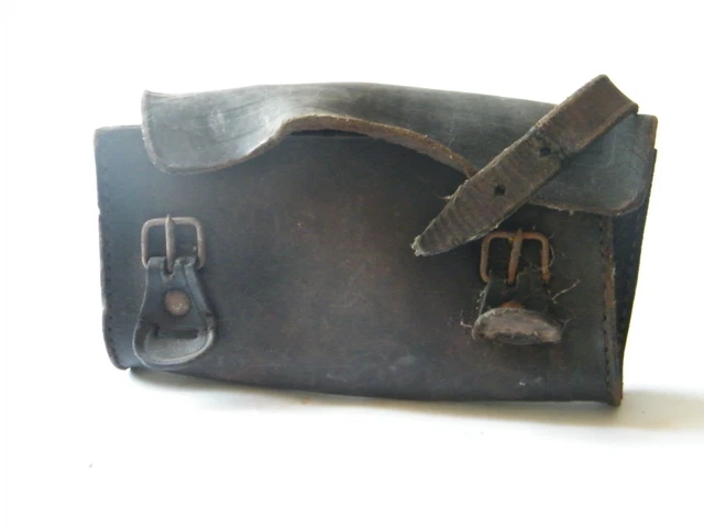 Sacoche Outil Ancienne En Tôle – Pour Vélo, Mobylette, Moto, Esprit Vintage Garanti !