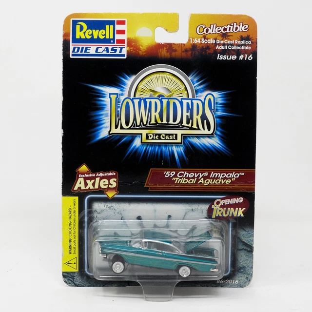 REVELL LOWRIDERS 59 Chevy Impala Tribal Aguave Issue #16 1:64 ...