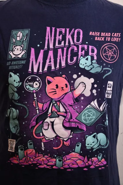 T-Shirt Nekomancer Katze 2