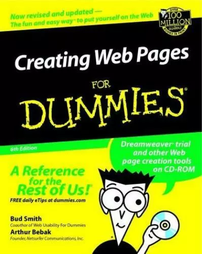 Creating Web Pages for Dummies by Arthur Bebak and Bud Smith (2002)