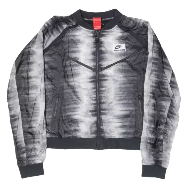 NIKE INTERNATIONAL MENS Bomber Jacket Black M 22.73 PicClick UK