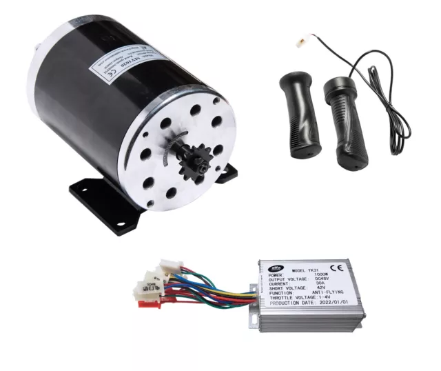 1000 W 48V DC 1020 electric motor kit w BASE control box & Throttle f scooter