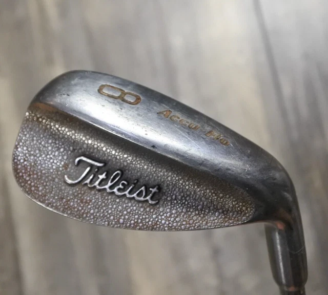 Titleist Accu-Flo Iron 8 RH Power Flo Reg Shaft SDRTS Acushnet Grip Golf Set