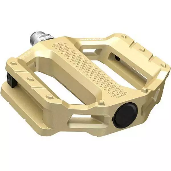 Shimano Pedals Bicycle Cycle Bike PD-EF202 MTB Flat Pedals Gold - Pair