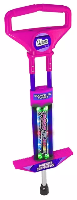 Ozbozz Go Light up Pogo Stick Spring Outdoor Garden Toy Gift