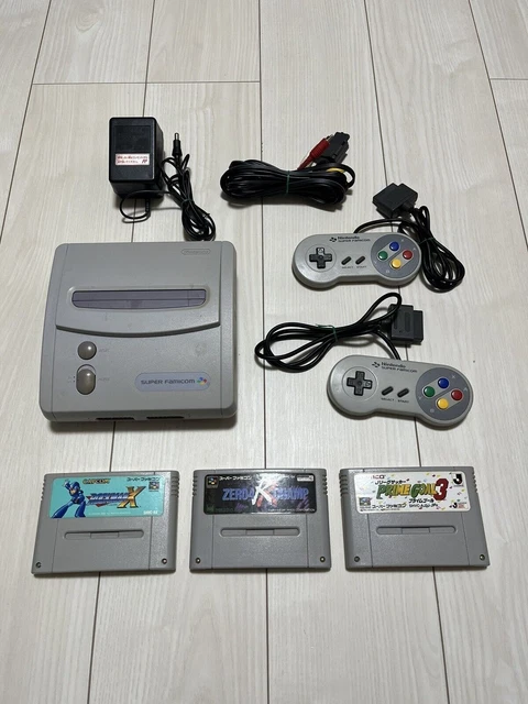 【TESTED】Nintendo Super Famicom Jr. SNES Console System SHVC-101 +...
