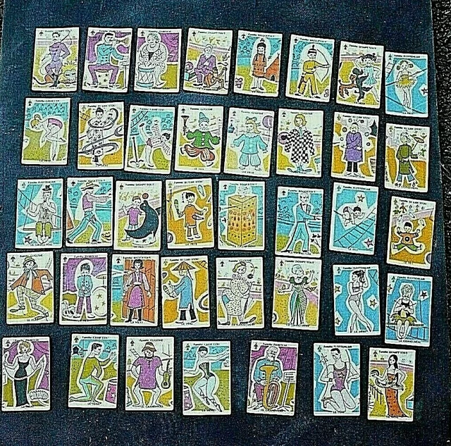 Ancien jeu des 7 familles LES METIERS - WILLEB 1950 COMPLET