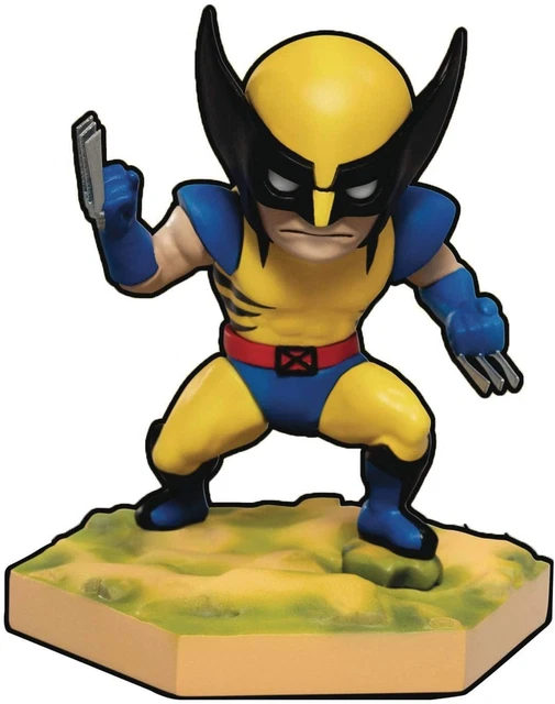 Beast Kingdom - Mini Egg Serie X-Men: Minifigura Lupo 8 Cm, Ufficiale Marvel, Collezionabile