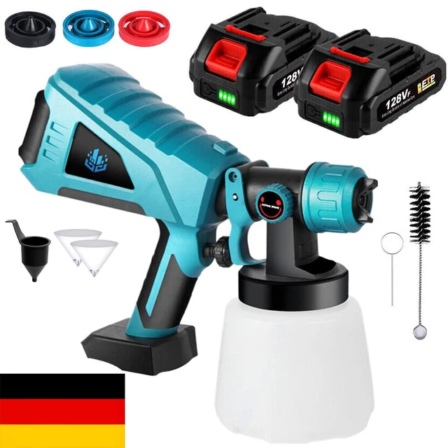Jutyum 850W Elektrisches Farbsprühsystem, 3 Sprühmuster, 900 Ml