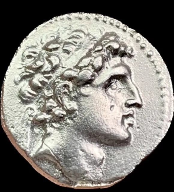 Seleucid Kingdom Alexander I Balas Tetradrachm  Ancient Greek Silver Coin