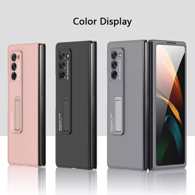Ultra Thin Armor Shockproof Stand Phone Case Cover For Samsung Galaxy Z Fold2 5G