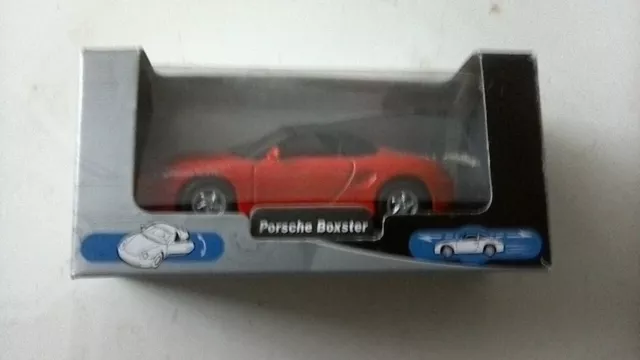 WELLY AUTO CLUB Porsche Boxster Diecast Pullback Go Action Opening Doors Red. 10.95 PicClick UK