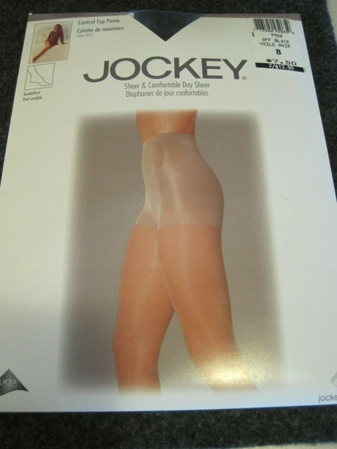 Pantyhose JOCKEY Off Black B Medium NIP