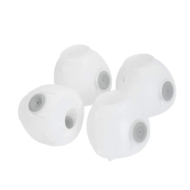 EUDEMON 4 Pack Baby Safety Door Knob Covers Locks Black