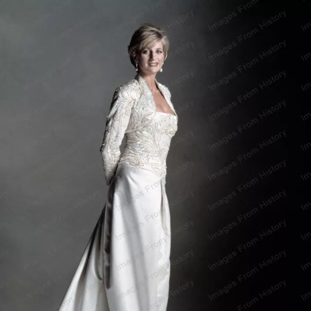 8x10 Print Princess Lady Diana Beautiful Fashion Portrait 1997 #LD01