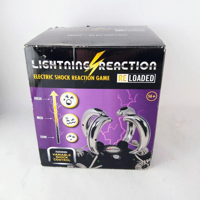 LIGHTNING REACTION RELOADED Electric Shock Reaction Party Game Tested 2