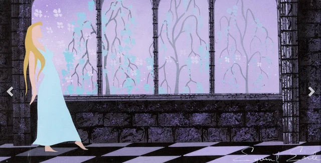 Disney: Sleeping Beauty - Eyvind Earle Original Concept Painting - 1959