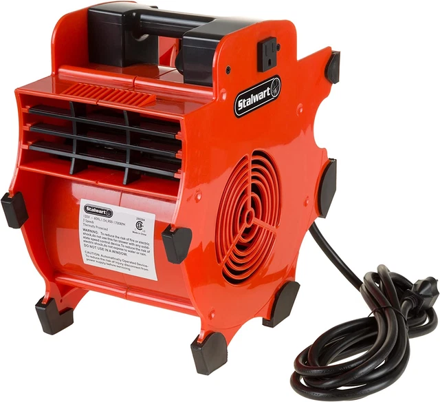 Portable Adjustable Industrial Fan Blower- 3 Speed Heavy Duty Mechanics Floor