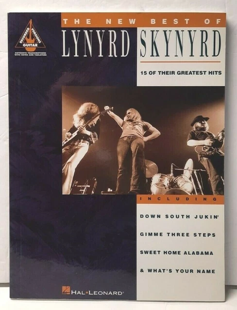 The New Best of Lynrd Skynrd Guitar Tablature Hal Leonard 15 Greatest Hits 1977