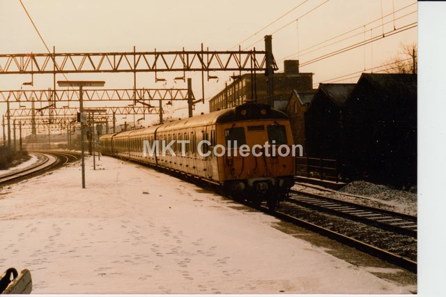 RAILWAY PHOTO CLASS 304 304003 @ Etruria 3/2/86 09:17 Stoke ...