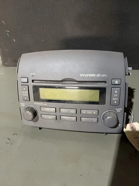 Audio Equipment Radio Receiver AM-FM-stereo-CD-MP3 Fits 06-08 SONATA 360913