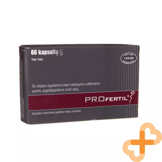 PROFERTIL 60 Capsules Fertilité Reproduction Nourriture Supplément pour Hommes