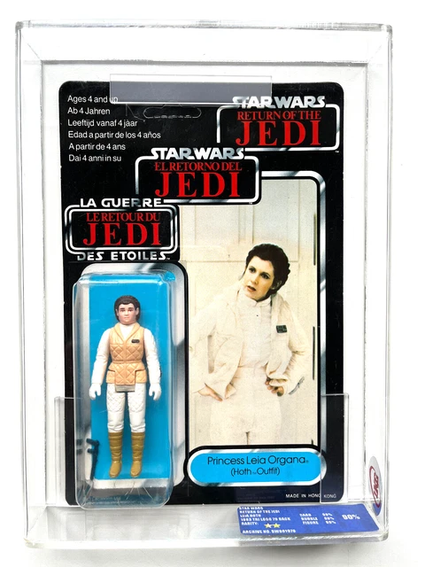 Star Wars 1983 Vintage Palitoy Trilogo Leia Organa Hoth Ukg 90 (90/90/90) Moc