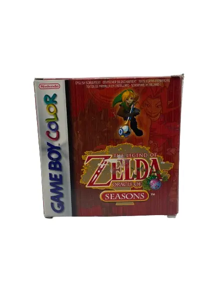 The Legend Of Zelda: Oracle Of Seasons Nintendo Game Boy Color, 2001 Sammler PAL