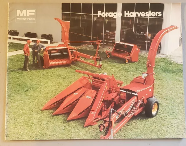 Original Massey Ferguson 200 & 260 Forage Harvester Sales Brochure