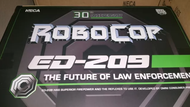 30th Anniversary NECA RoboCop 1 ED-209 Deluxe Boxed Set 10"Action Figure w/Sound