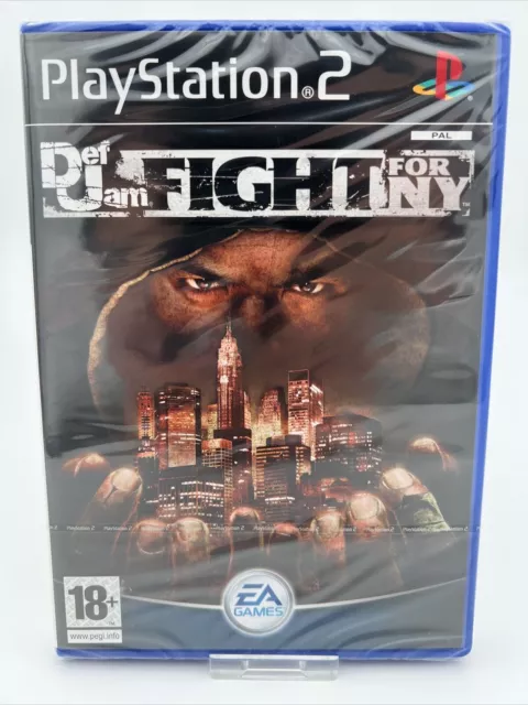 Def Jam Fight for NY NEU PS2 Playstation 2 Englisch Absolute RARITÄT