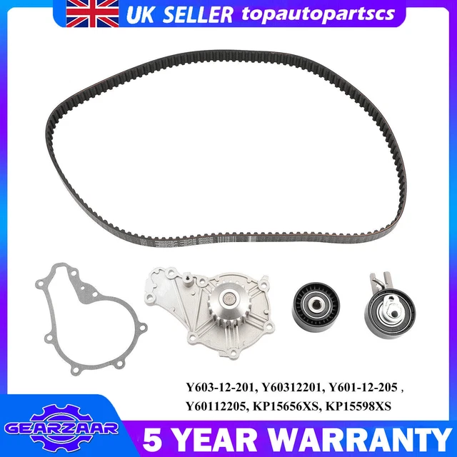 TIMING BELT WATER Pump Kit For Peugeot 206 207 307 3008 Citroen C3 C4
