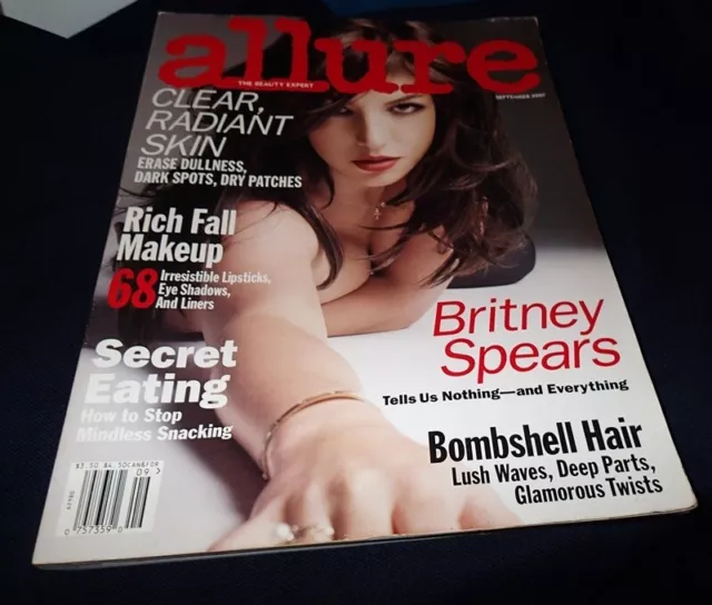 2007 September Allure Magazine - Britney Spears - Fashion Super Models