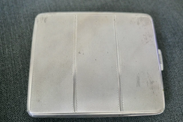 ÉTUI À CIGARETTE Art Déco 1930/40 Argent Massif 112 gr Poinçon 830 EUR 90,00 - PicClick FR