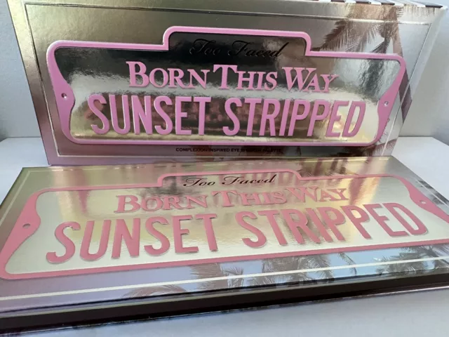 Too Faced ~ Born This Way ~ Sunset Stripped ~ Complexion Eyeshadow Palette