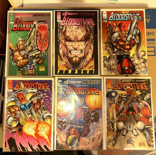 BLOODSTRIKE Huge Lot of 14 #1-10,12,13,18,25 2