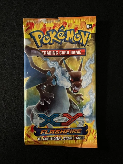 EMPTY XY Flashfire Booster Pack Box Pokemon Card Charizard