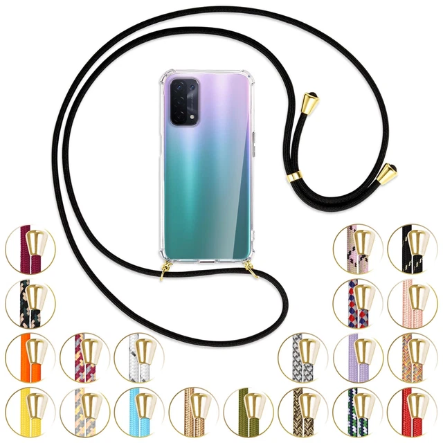 Coque Avec Cordon Pour Oppo A54 5G / A74 5G - Collier (O) - Modèle NC-425-G Mtb - Neuf