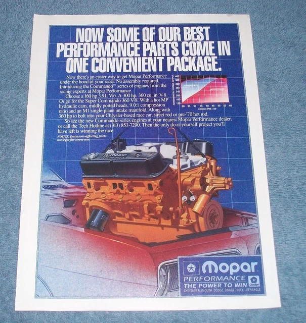 Vintage Mopar Engine Parts FOR SALE! PicClick UK