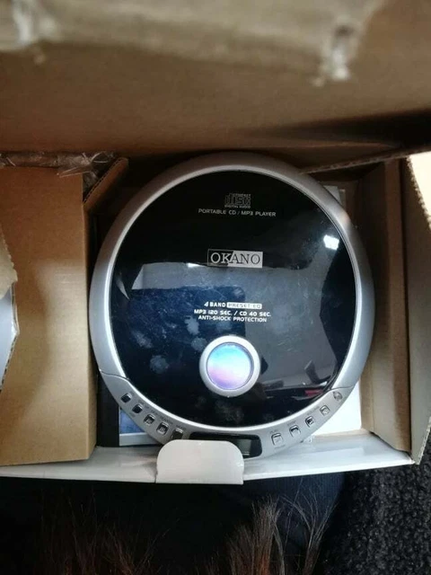 OKANO CDP 7008MP Tragbarer CD-/MP3 Player / UKW-Radio / Hörbuchfunktion OVP
