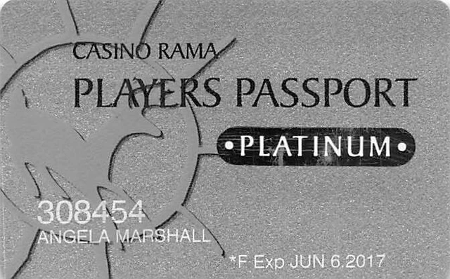 Casino Rama - Orillia, ON Canada - Rare 9th Issue Slot Card