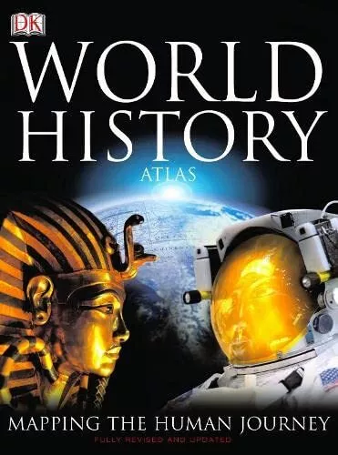 World History Atlas by DK Hardback Book The Cheap Fast Free Post