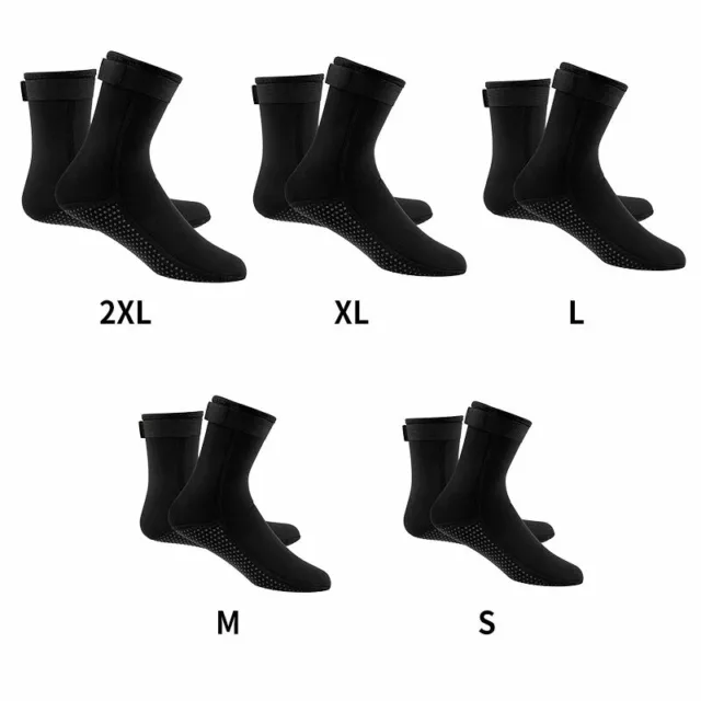 Wetsuit Snorkeling Boots Warm Diving Surfing 3mm Neoprene Swim Watersport Socks 2