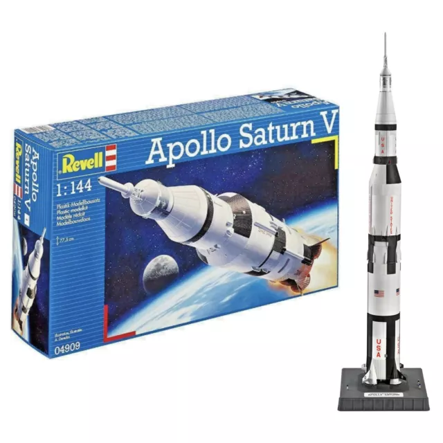 NASA Apollo 11 Saturn V Weltraumrakete Modell 1:144 Revell 04909 Gratisversand