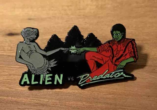 Special Ed Toys Alien VS Predator Enamel Pin Limited Michael Jackson ET Vinyl