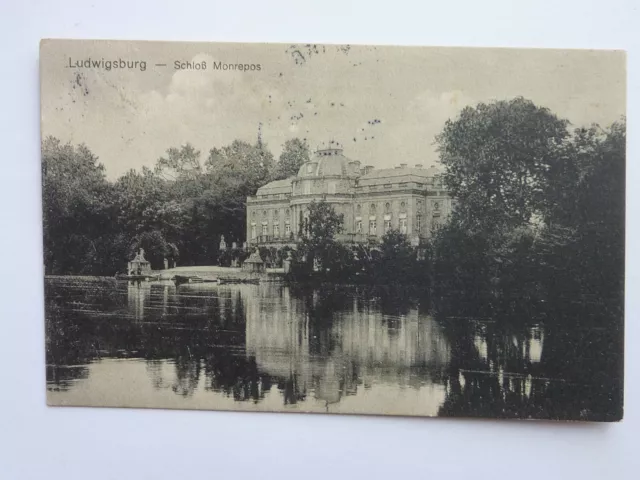 Alte Postkarte Ansichtskarte AK Ludwigsburg Schloss Monrepos