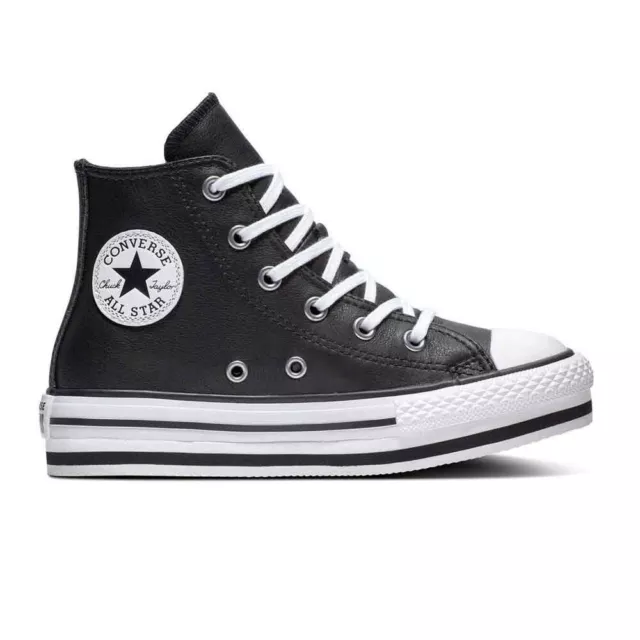 Scarpe Sneakers Converse Bambino Ctas Platform 666391C Pelle Original Ai 2020