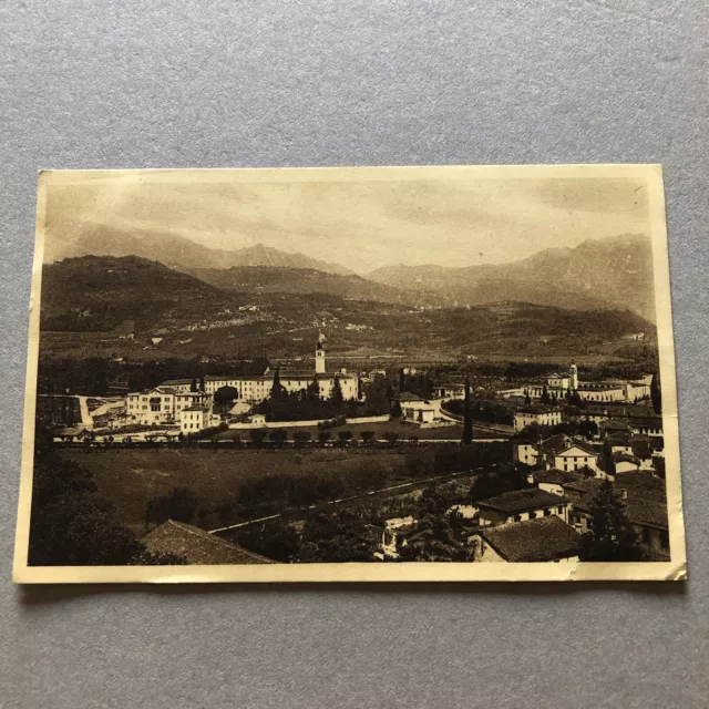 B) Cartolina formato piccolo Schio Vicenza 1935