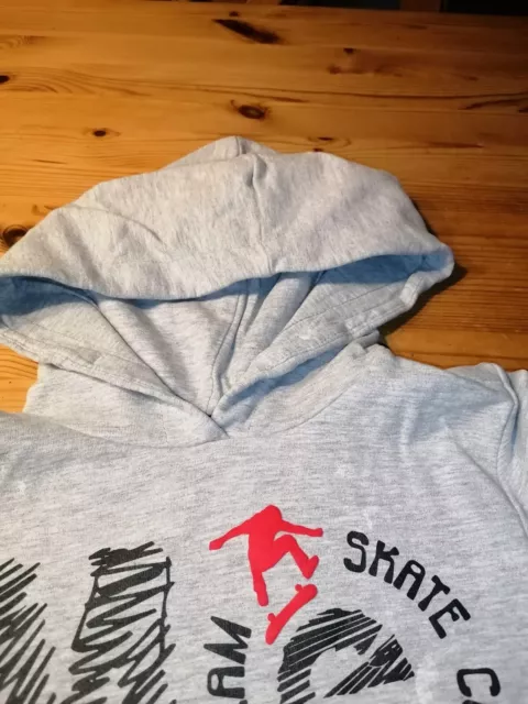 schöner Kinder Pulli Sweatshirt Hoodie Skater von Mexx  Gr. 110 / 116  Neuwertig 3